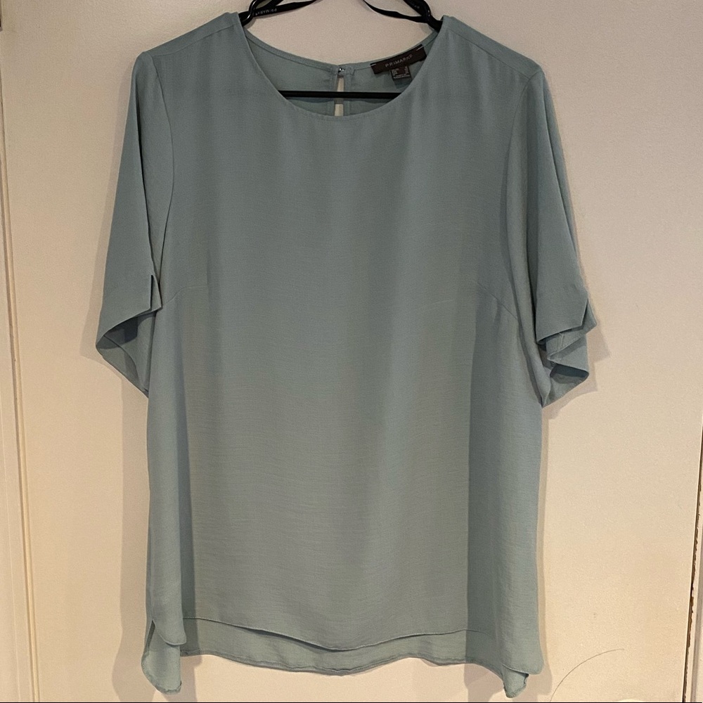 Primark light blue blouse, new without tags
